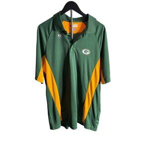 NFL Team Apparel 2013 Green Bay Packers Men's Polo Shirt L NWT